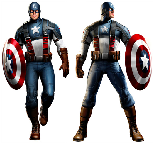 Concept Art de Captain America