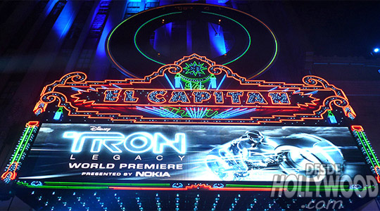 Premiere Tron Legacy en Los Angeles