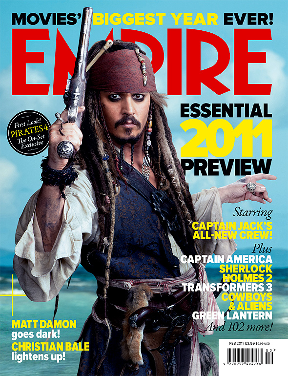 Jack Sparrow en Empire Magazine