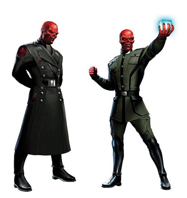 Arte Conceptual de Red Skull