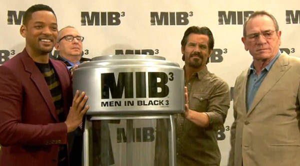 Men in Black 3 (Los Hombres de Negro 3): Evento Promocional, Detrás de Cámaras y Más Videos con Smith, Brolin y Lee Jones