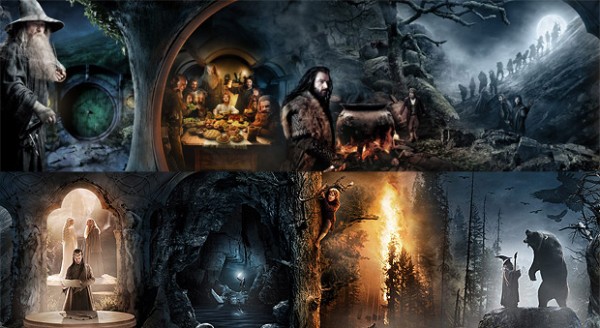 Imágenes del rodaje de El Hobbit - Página 3 El-Hobbit-Cartel-Panoramico-Poster-The-Hobbit-600x328