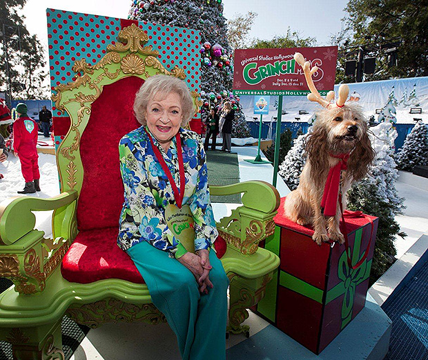 Betty White and Max 