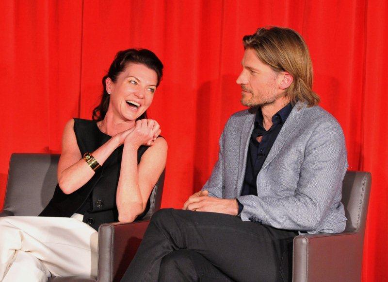 Michelle Fairley and Nikolaj Coster-Waldau_PictureGroup