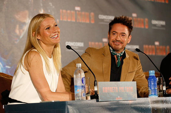 Marvel's "Iron Man 3" German Tour - Press Conference