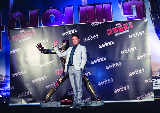 Walt Disney Studios "Marvel's Iron Man 3" Robert Downey. Korea Tour-Press Conference