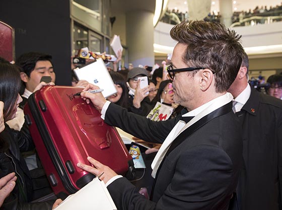 "Marvel's Iron Man 3" Robert Downey Jr. Korea Tour - Red Carpet