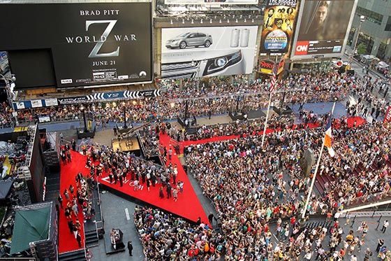 New York Premiere of WORLD WAR Z