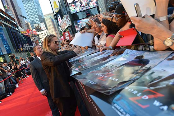 "World War Z" New York Premiere