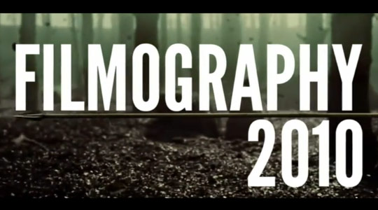 Filmography 2010 270 videos en 6 minutos