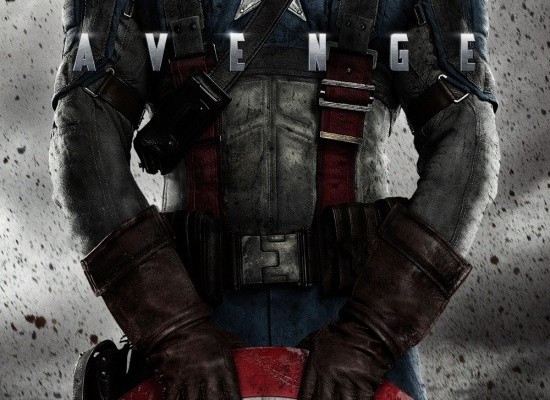 Chris Evans en el Poster de Capitán América: Primer Vengador