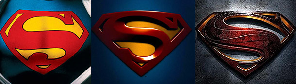 Superman: Man of Steel (El Hombre de Acero): Nuevo Emblema/Logo y Diseño del  Título ¿Mejor que los Otros?
